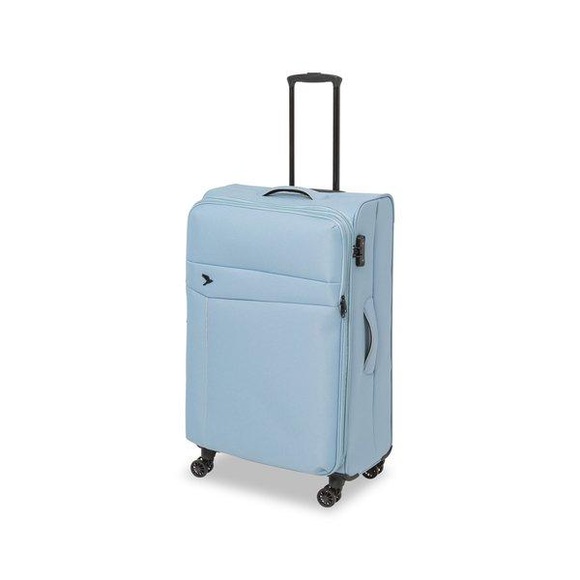 Weichschalenkoffer, Spinner Unisex Blau 78cm