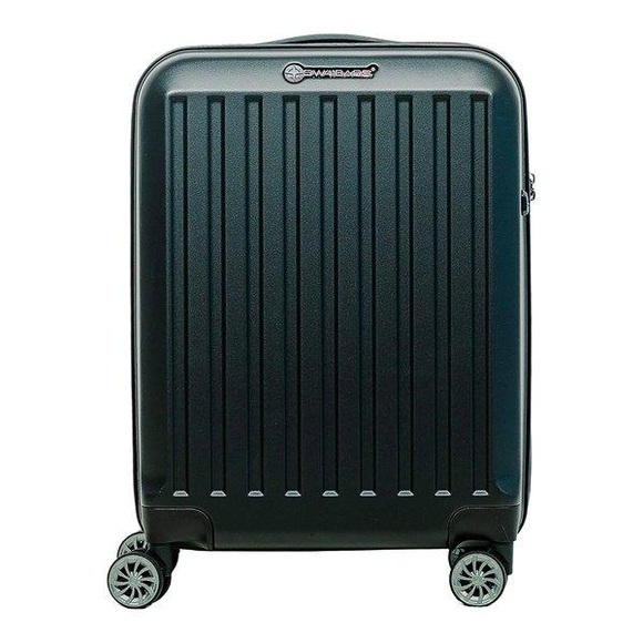 Hartschalenkoffer, Spinner Standard Cabin Unisex Black 55 CM
