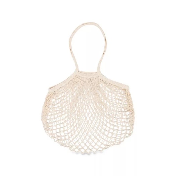 Manor Woman - Netztasche, für Damen, Ecru, One Size