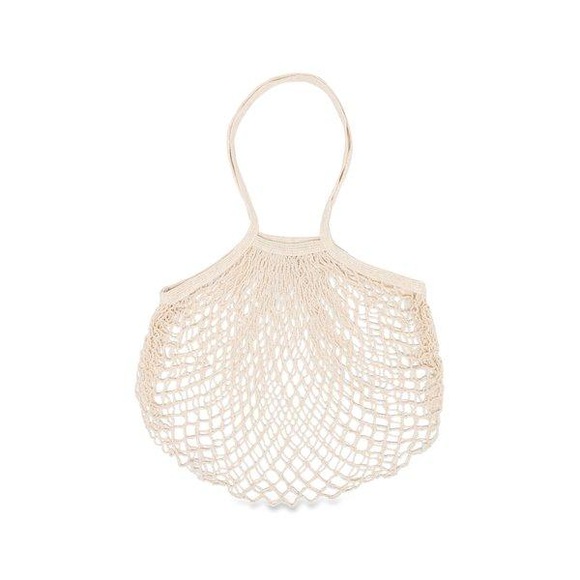 Netztasche Damen Ecru ONE SIZE