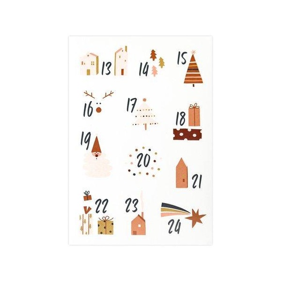 Sticker Set Advent Sticker Set Advent