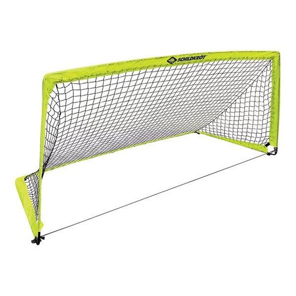 Tragbares Fussballtor XL Gelb