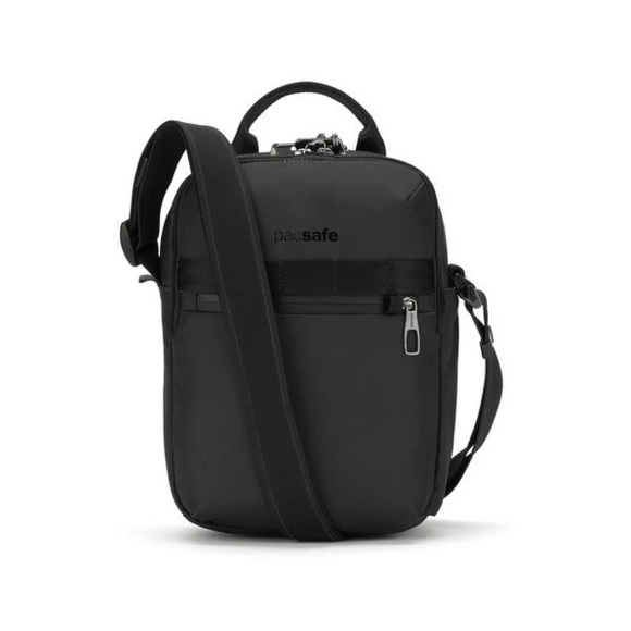 Pacsafe Metrosafe X Vertical Umhängetasche (Schwarz)