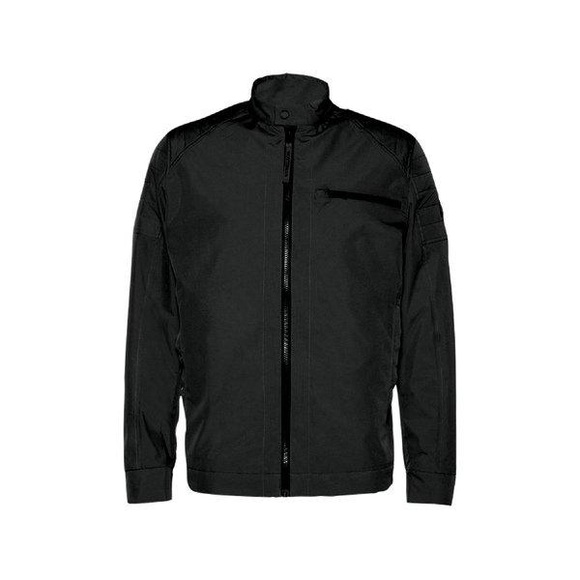 Jacke Herren Schwarz matt 48