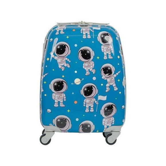 Kinderkoffer Unisex Blau 47cm