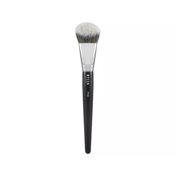 Pinsel Mit Dicken, Weichen Borsten, Ideal Für Foundations Und Flüssige Abdeckstiftungen Damen 1 pezzo