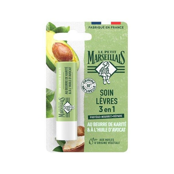 Lippenpflege 3 In 1 Sheabutter Und Avocadoöl Damen 4.9g