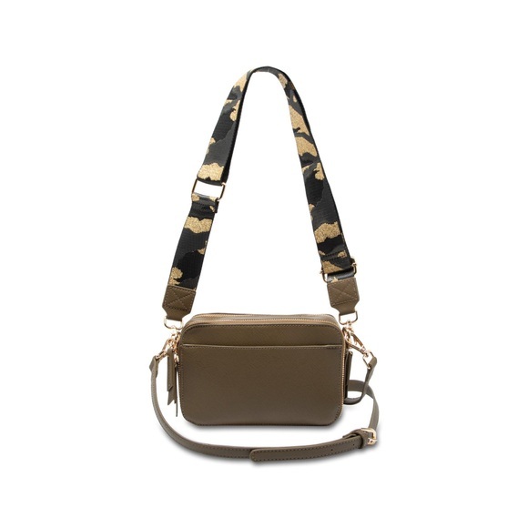 Crossbody Bag Damen Khaki ONE SIZE