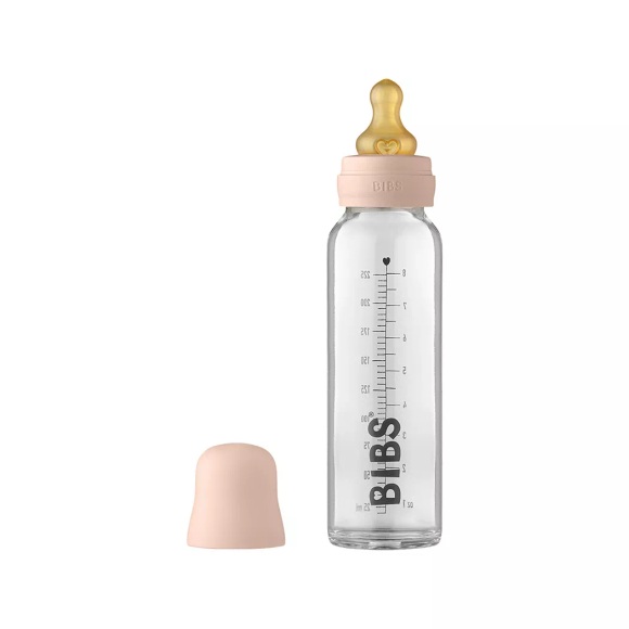 BIBS Babyflasche Complete Set 225 ml, Blush