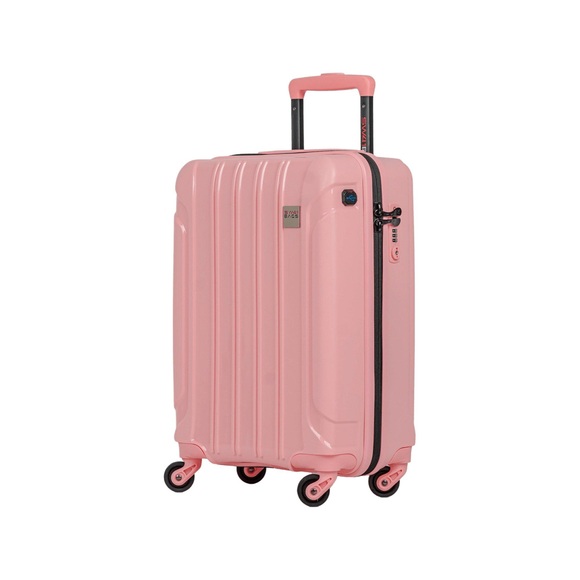 Hartschalenkoffer, Spinner Unisex Rosa 55 CM