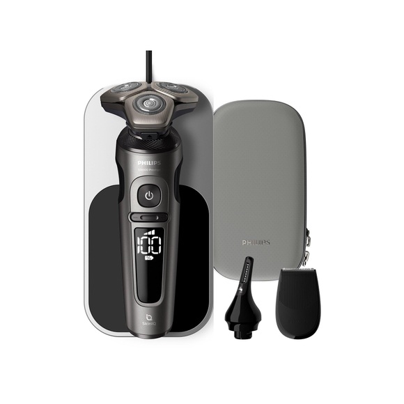 PHILIPS Shaver S9000 Prestige SP9872/15 - Rasierer (Grau)