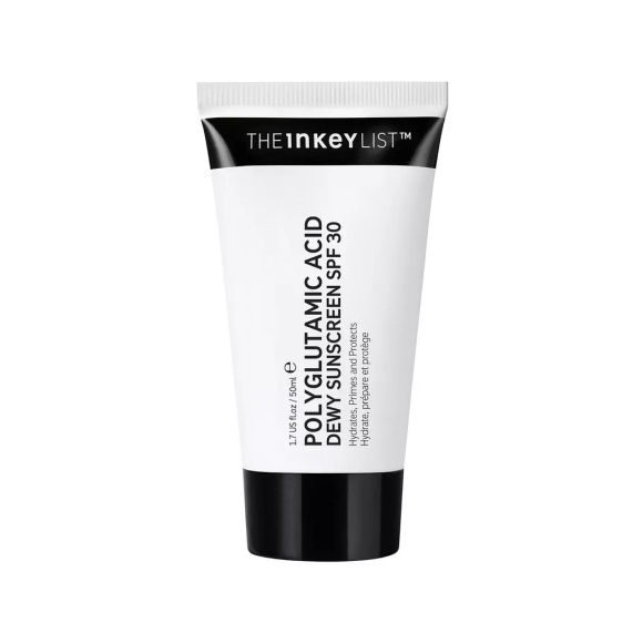 THE INKEY LIST Polyglutamic Acid Dewy Suncscreen Spf30 - Sonnencreme Gesicht Spf30 Damen 50ml