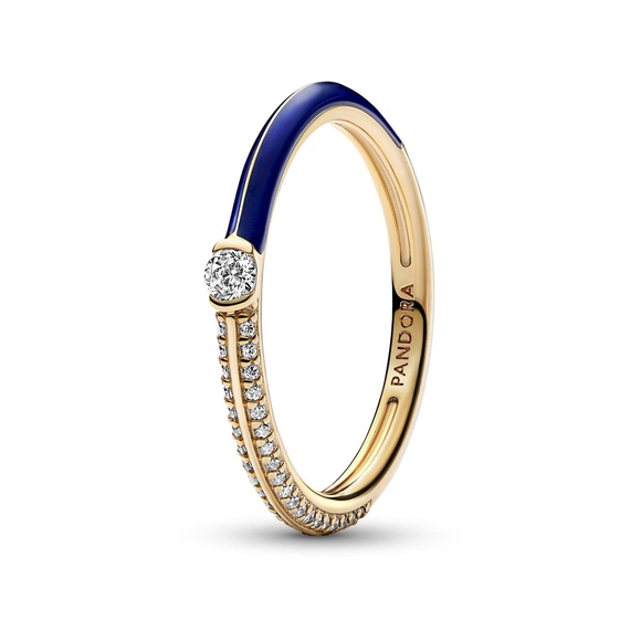 Ring Damen Goldfarben 56