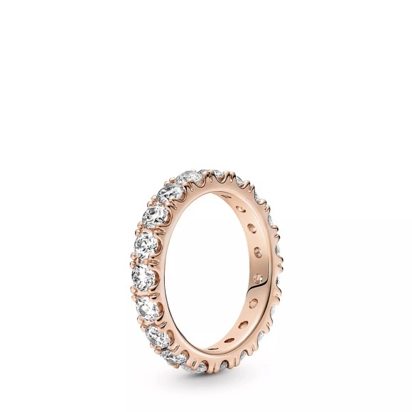 Ring Damen Roségoldfarben 56
