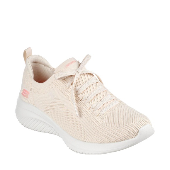 Skechers Ultra Flex 3.0 Damen Sneaker Creme