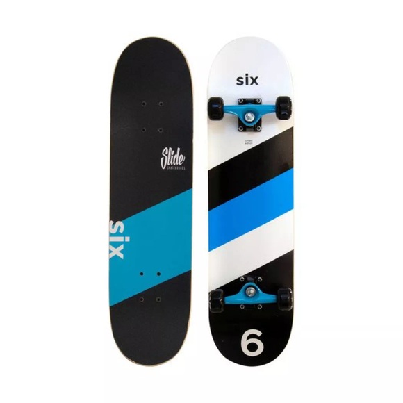 Slide Typography Skateboard