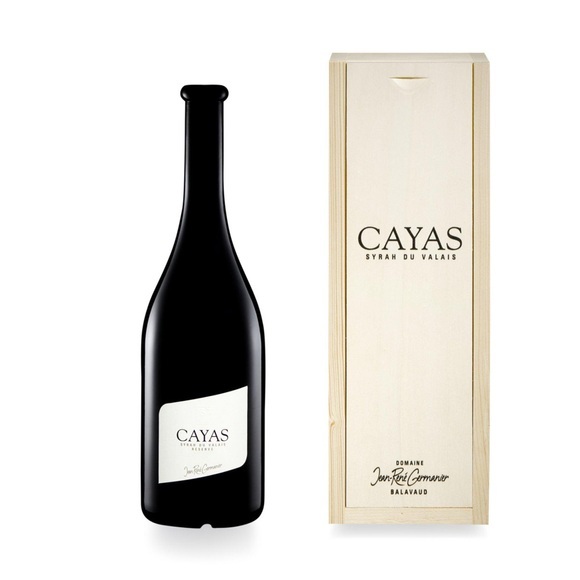Cayas Holzkiste 2018, Cayas Holzkiste, Valais AOC 2018