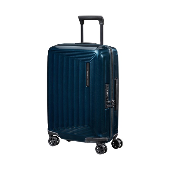Hartschalenkoffer, Spinner Unisex Dunkelblau 55 CM