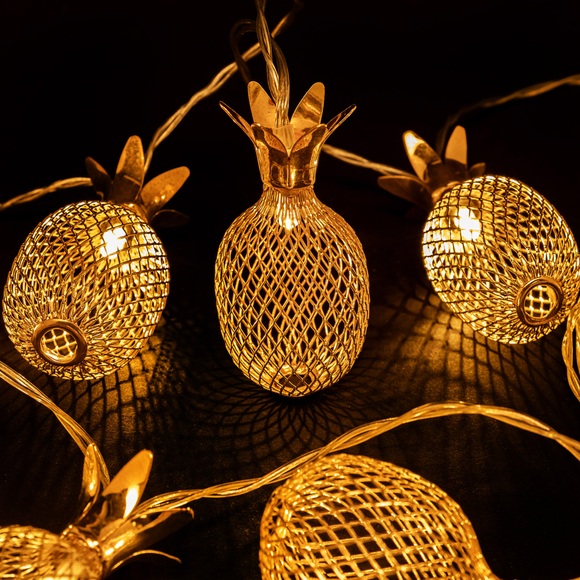 LED-Lichterkette Ananas