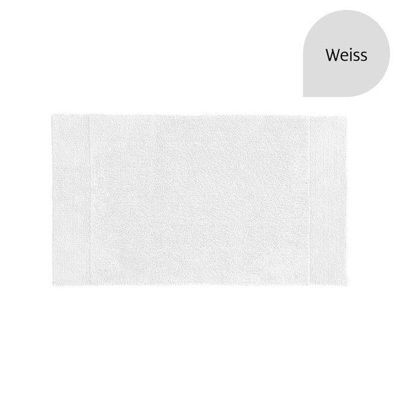 FISCHBACHER - Badteppich DREAMTUFT - weiss - Textil - 55cm/65cm