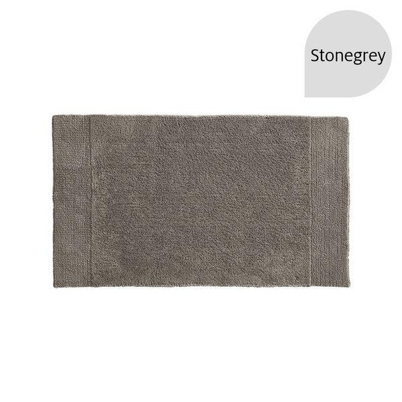 FISCHBACHER - Badteppich DREAMTUFT - grau - Textil - 55cm/65cm