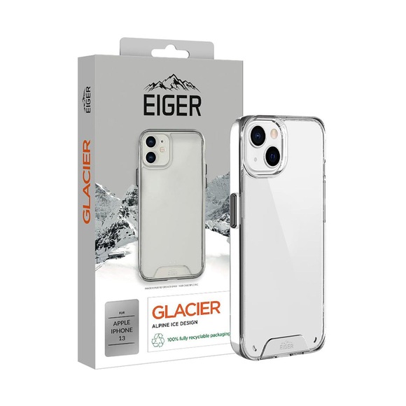 Eiger - iPhone 13 Glacier Case Hybrid Schutzhülle (EGCA00325) - Transparent