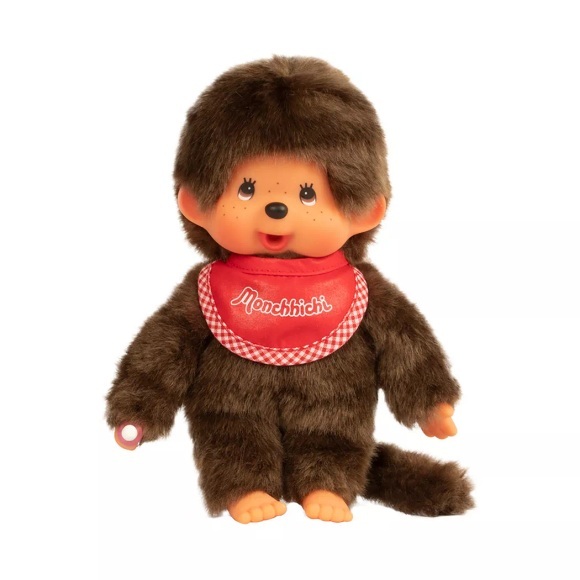 Monchhichi Classic Boy rot, ca. 20cm