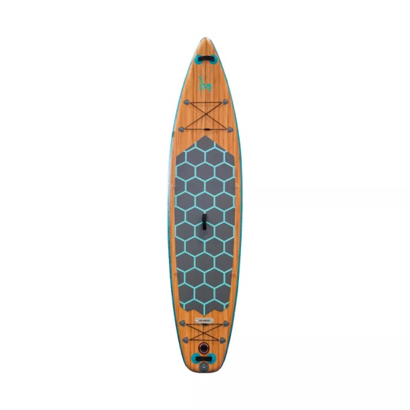 Stand Up Paddle Mit Kayak Sitz Unisex Braun 350/82/15CM