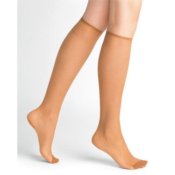 Kniestrumpf, 12 Den Damen Nude ONE SIZE