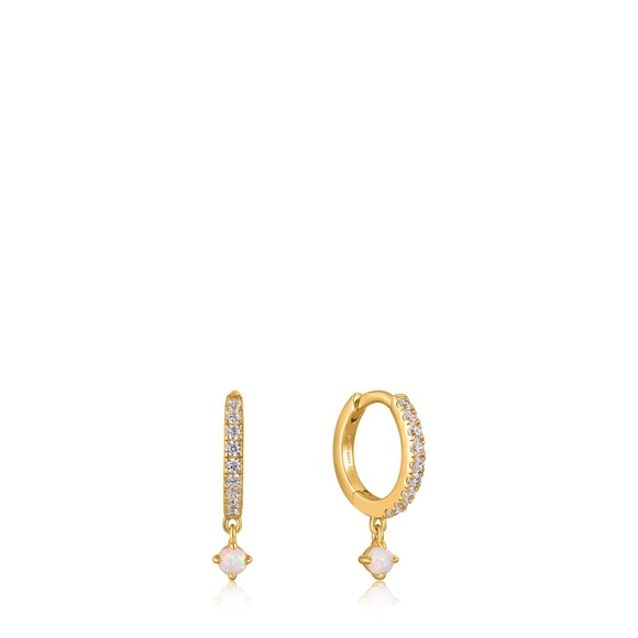 ANIA HAIE Ohrringe Damen Gold 17mm