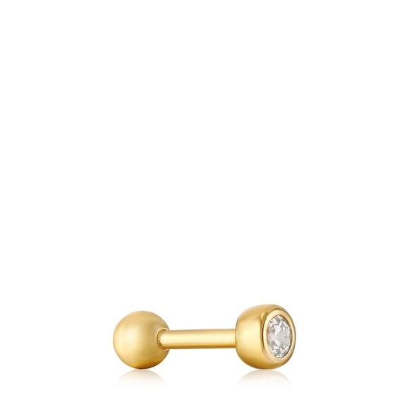 ANIA HAIE Ohrstecker Damen Gold 7mm