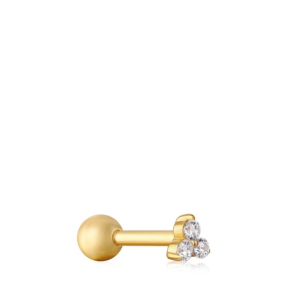 ANIA HAIE Ohrstecker Damen Gold 7mm