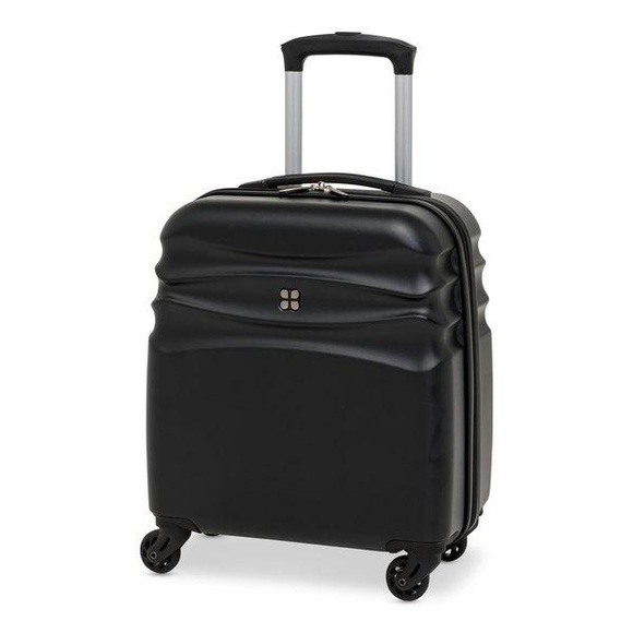Hartschalenkoffer, Spinner Unisex Schwarz 45cm
