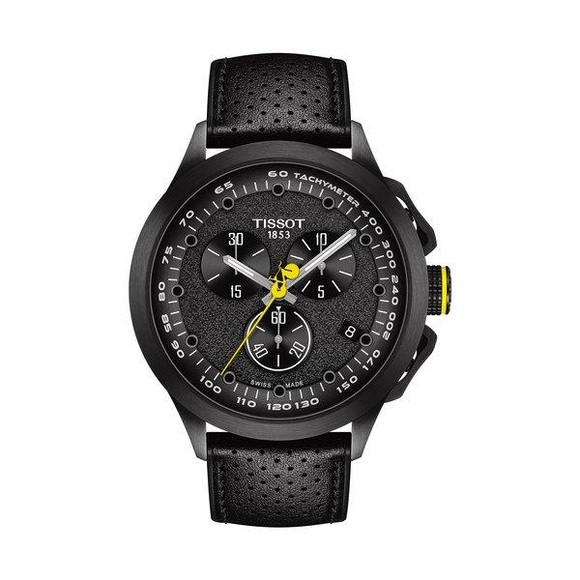 Chronograph Uhr Unisex Black 45mm