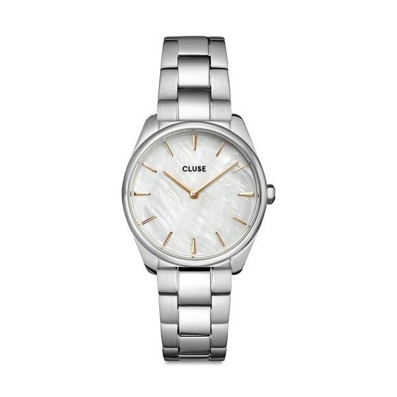 Analoguhr Damen Silber 31mm