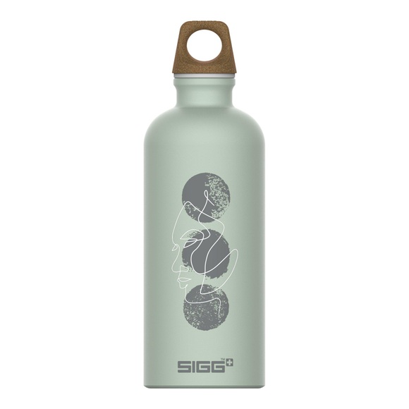 Trinkflasche Unisex Hellgrün 0.60L