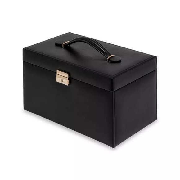 L' Atelier Gold 18 Karat by Manor - Schmuckbox, 295X170X170MM, Black