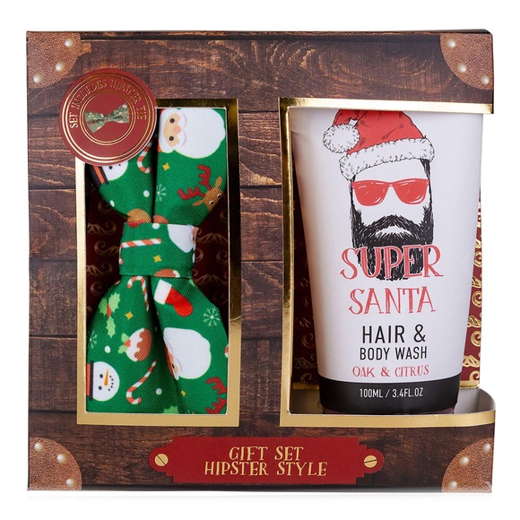 Badeset Hipster Style Xmas In Geschenkbox Unisex Set