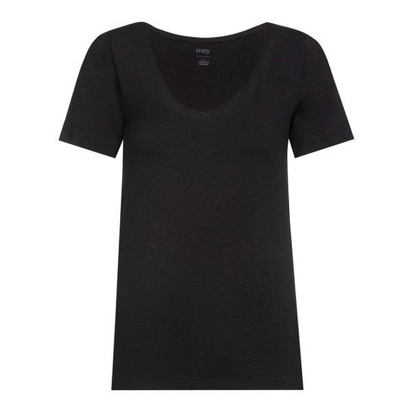 T-shirt, Kurzarm Damen Black 38