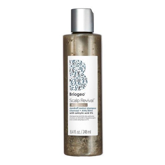Scalp Revival? Megastrength+ - Anti-schuppen-shampoo Kohle + Aha/bha Damen 248ml