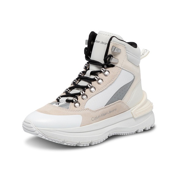 Sneakers, High Top Damen Ecru 41