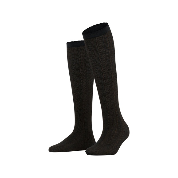 Kniestrümpfe Damen Black 39-42