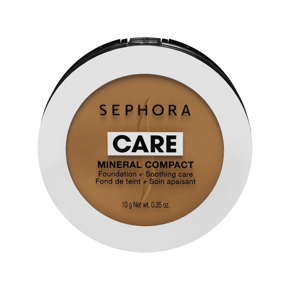 Care Minéral Compact - Foundation + Beruhigende Pflege Damen cacao foncé 10g