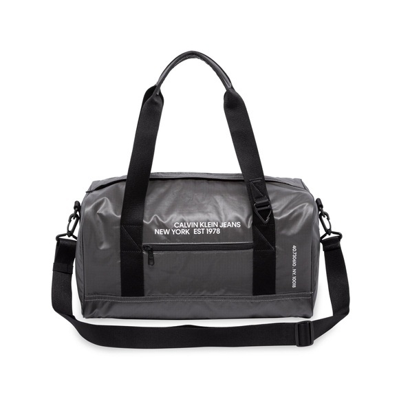 Duffle Bag Herren Grau ONE SIZE