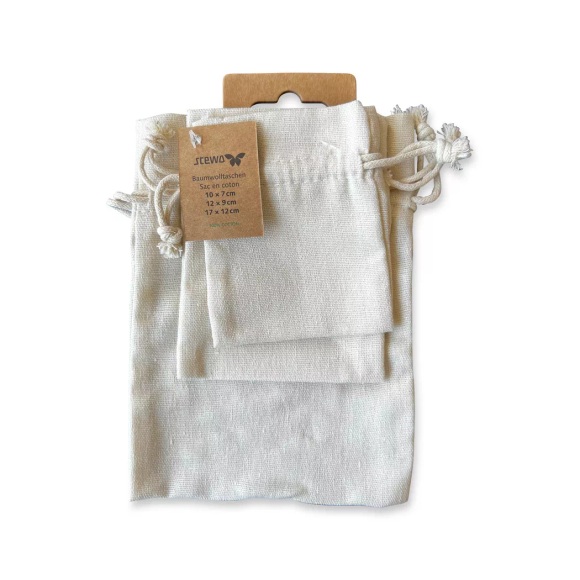 STEWO INTERNATIONAL - Geschenktasche, 17x12cm, Beige