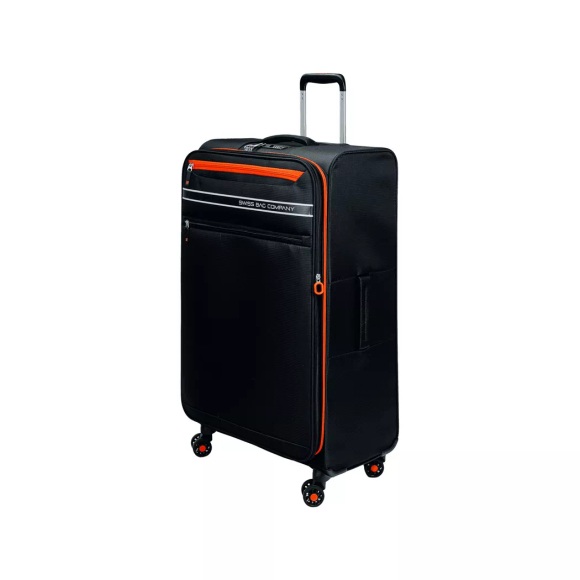 Weichschalenkoffer, Spinner Unisex Black 78cm