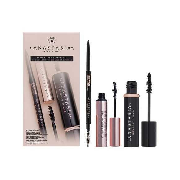 Brow & Lash Styling Kit - Wimpern- Und Augenbrauen-make-up-set Damen Soft Brown Set