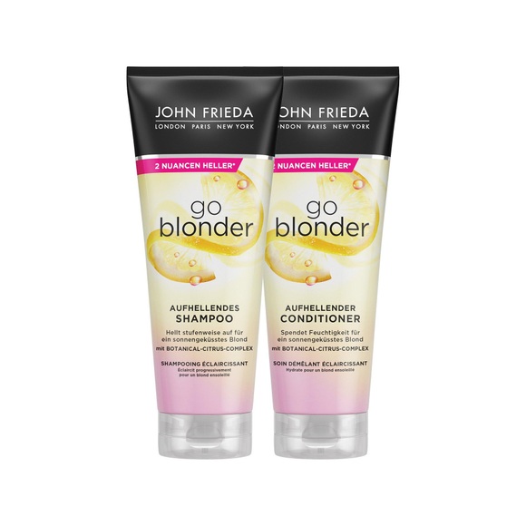 Sheer Blonde Duo Go Blonder Shampoo + Conditioner Unisex 2x250ml