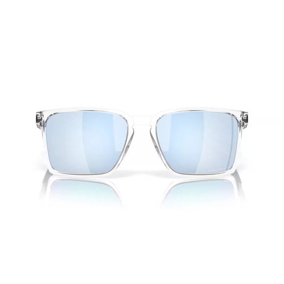 Oakley 0OO9483 EXCHANGE SUN Unisex-Sonnenbrille Vollrand Eckig Edelstahl-Gestell, weiß