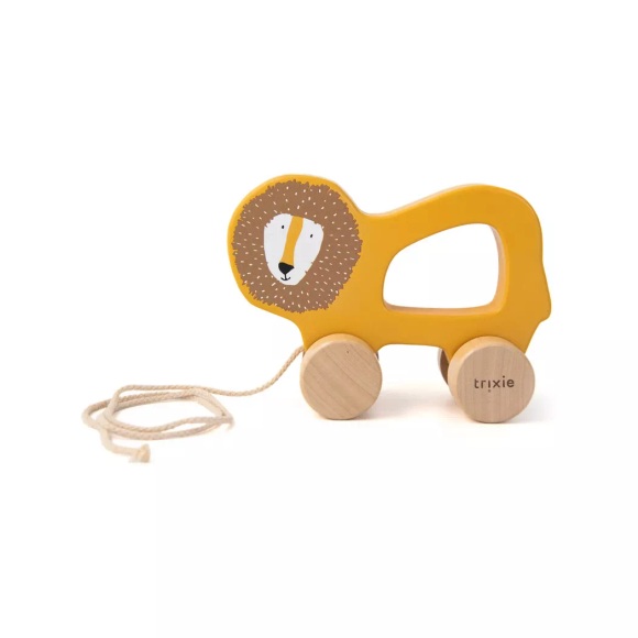 Trixie Baby Holz Nachziehtier Mr. Lion